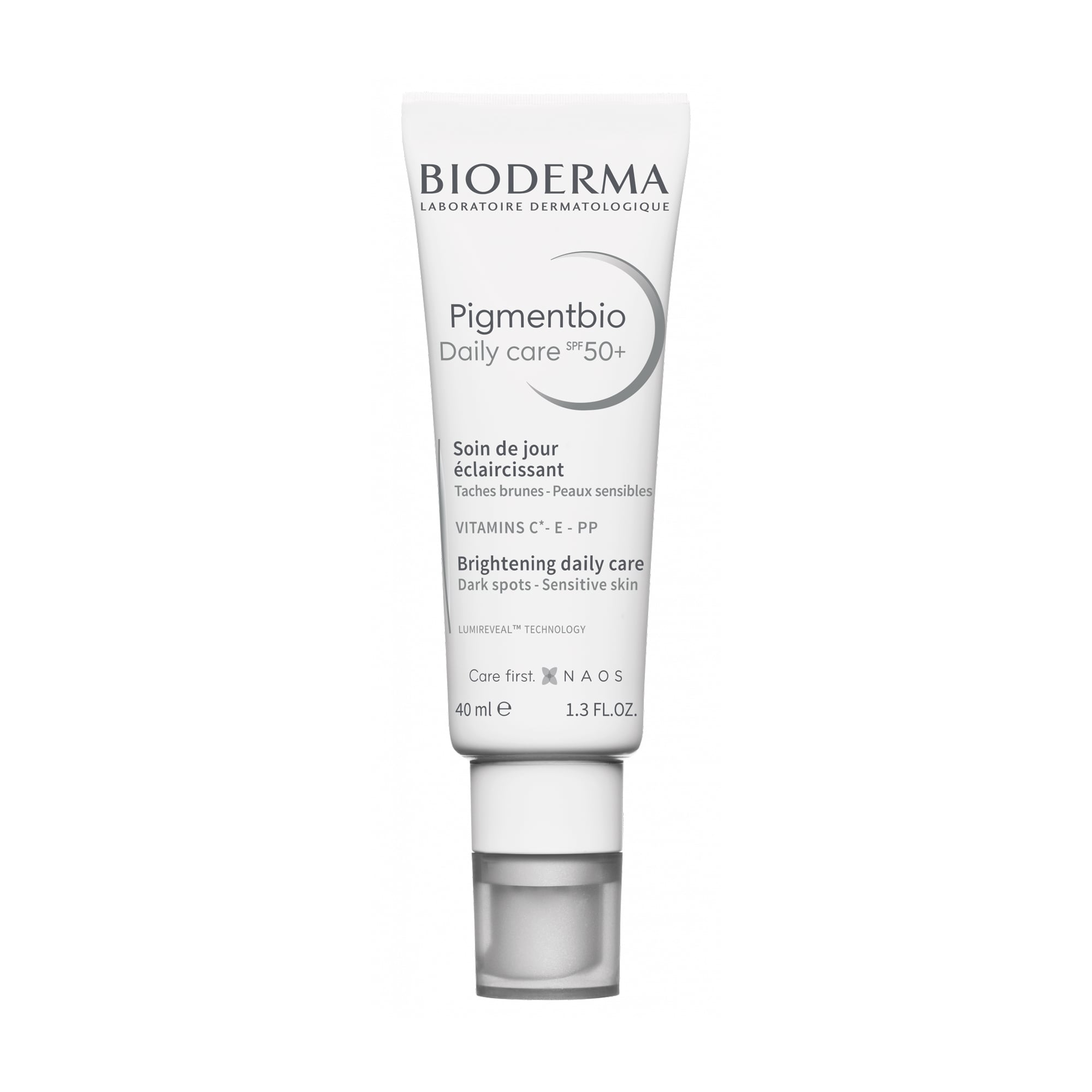 Уцінка! Освітлювальний денний крем для обличчя Bioderma Pigmentbio Daily Care Brightening Daily Care SPF 50+, 40 мл